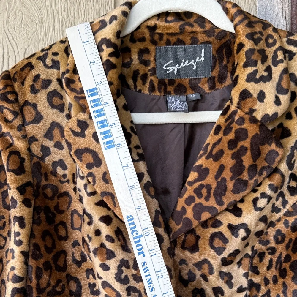 Spiegel Animal Print Women's Blazer - Picture 7 of 10